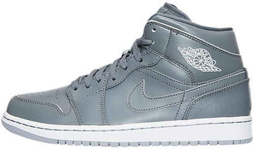 HF3216-100 Nike Air Jordan 1 Mid Cool Grey (Men's) | eBay