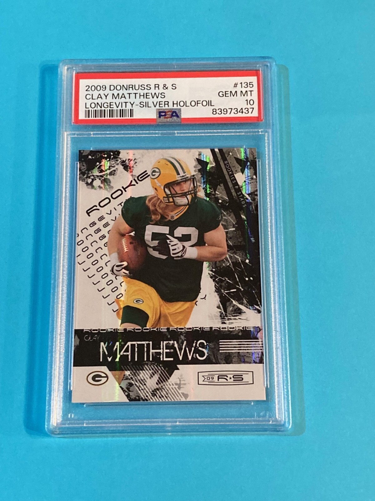 Clay Matthews Donruss Rookies & Stars #135 Longevity-Silver Holofoil