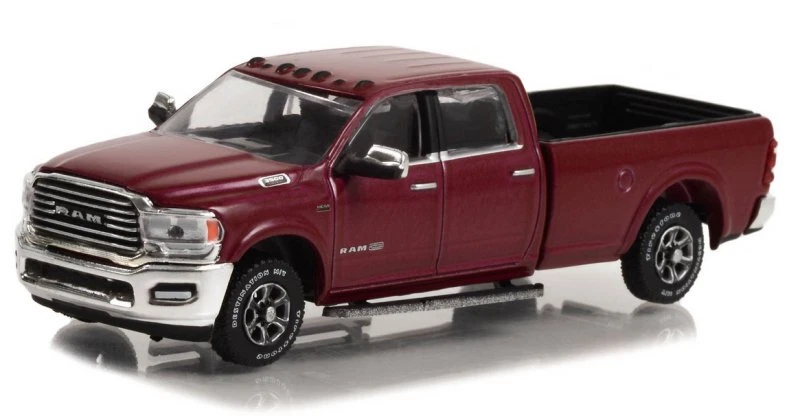 RAM 3500 Pick up - 2022 - darkredmetallic - Greenlight 1:64 - Photo 2/4
