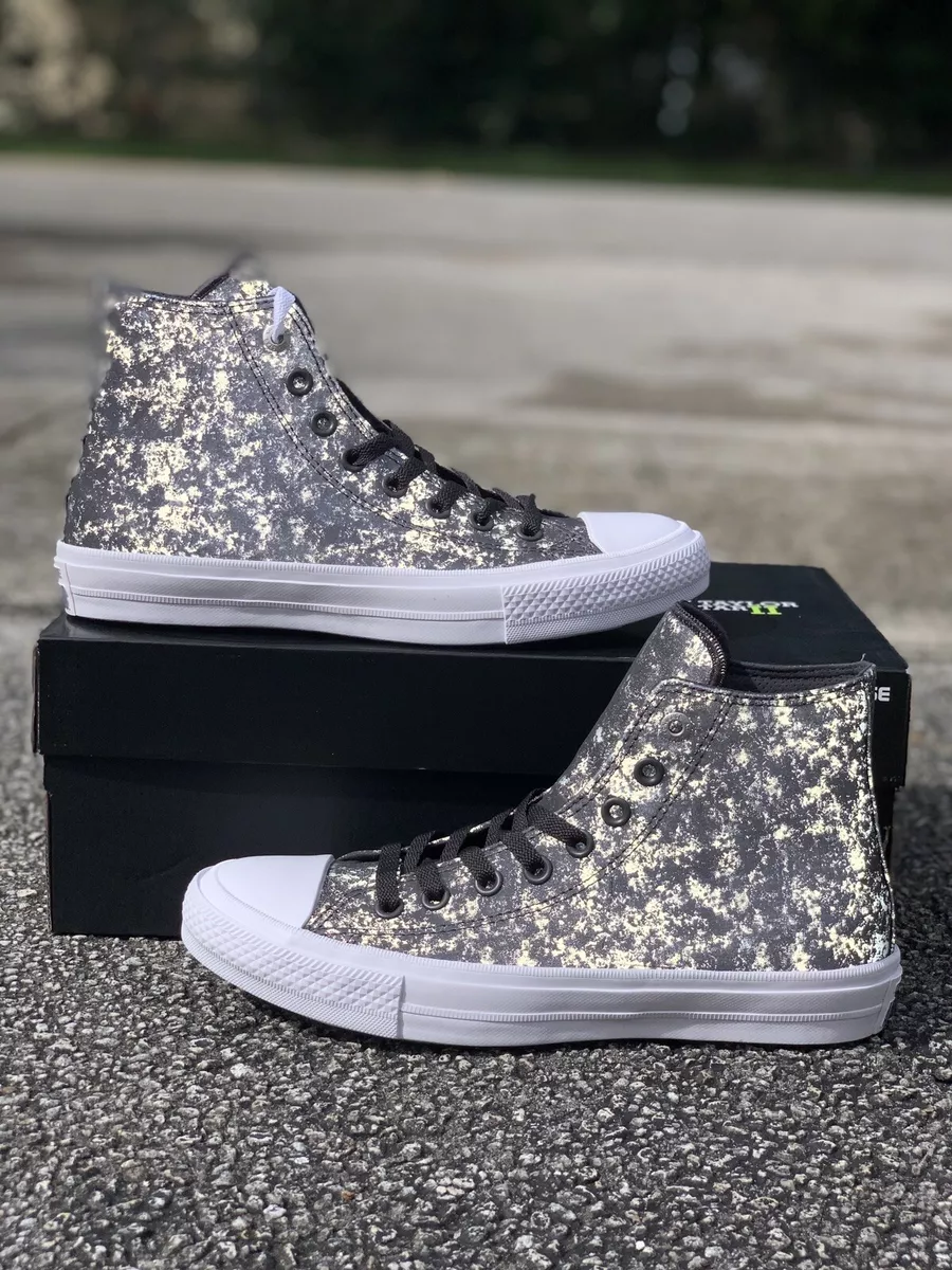 Converse top 2 grey