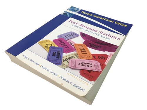 Basic Business Statistics Concepts & Applications Textbook Study Book W/CD Rom - Picture 5 of 12