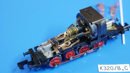 K320, Kontakte Radschleifer Stromabnehmer KaModel für N Arnold E 63 / BR 163 - Picture 11 of 11