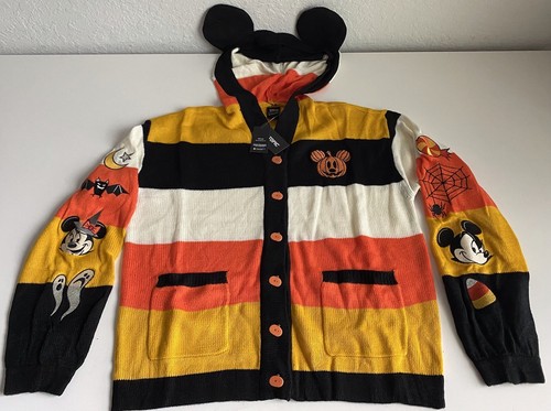 Mickey Mouse Candy Corn Disney Cardigan 