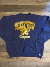 Vintage Valley View Pennsylvania High School Sweatshirt SIZE LARGE