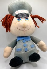 1984 Happiness Aid is a Toy Well-Made Plush First Class Mail Mailman Vintage