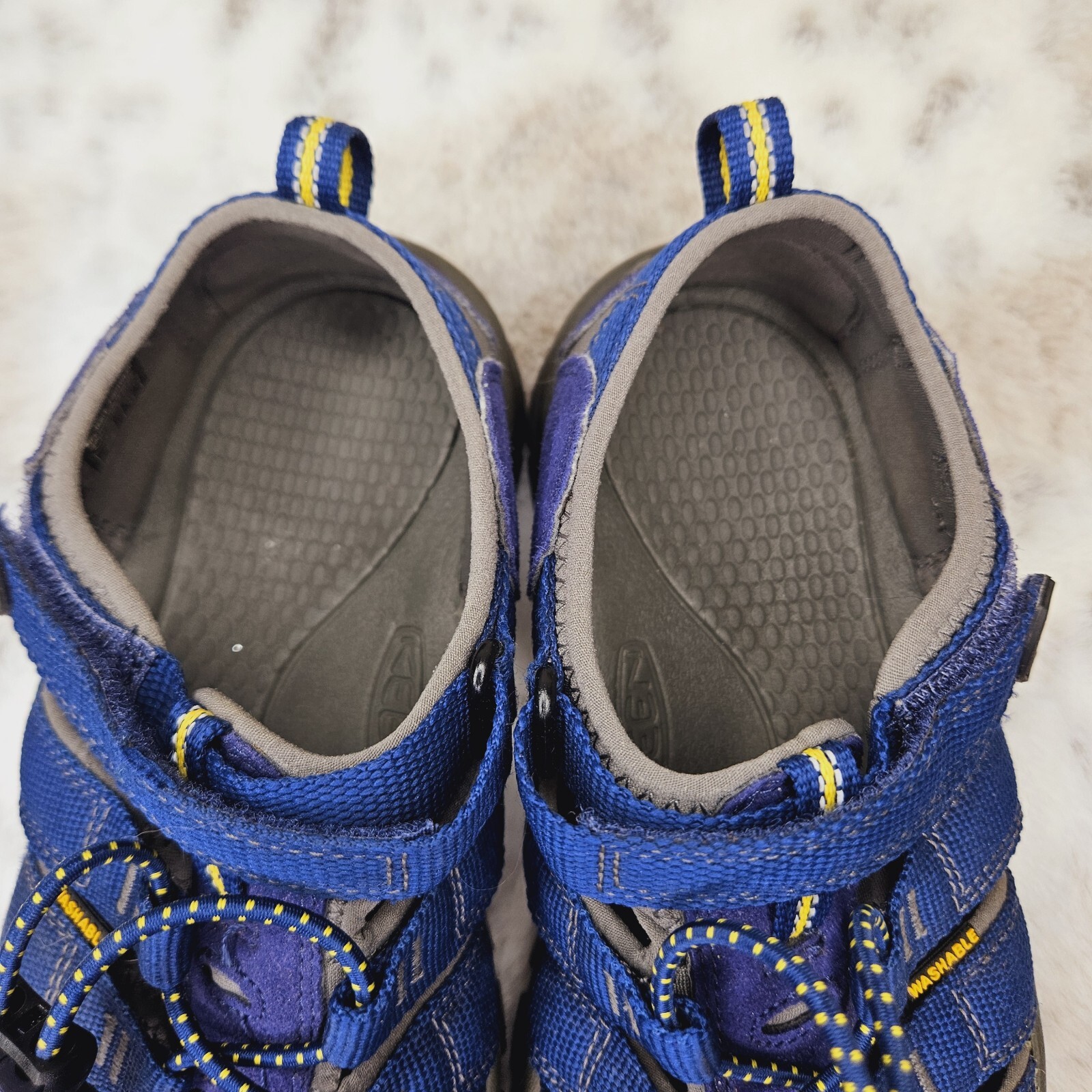 Scarpe da trekking Keen Newport H2 blu giovani sandali acqua taglia 4 lavabili 1009962