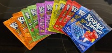 Koolaid mylar pouches for crafts/upcycle