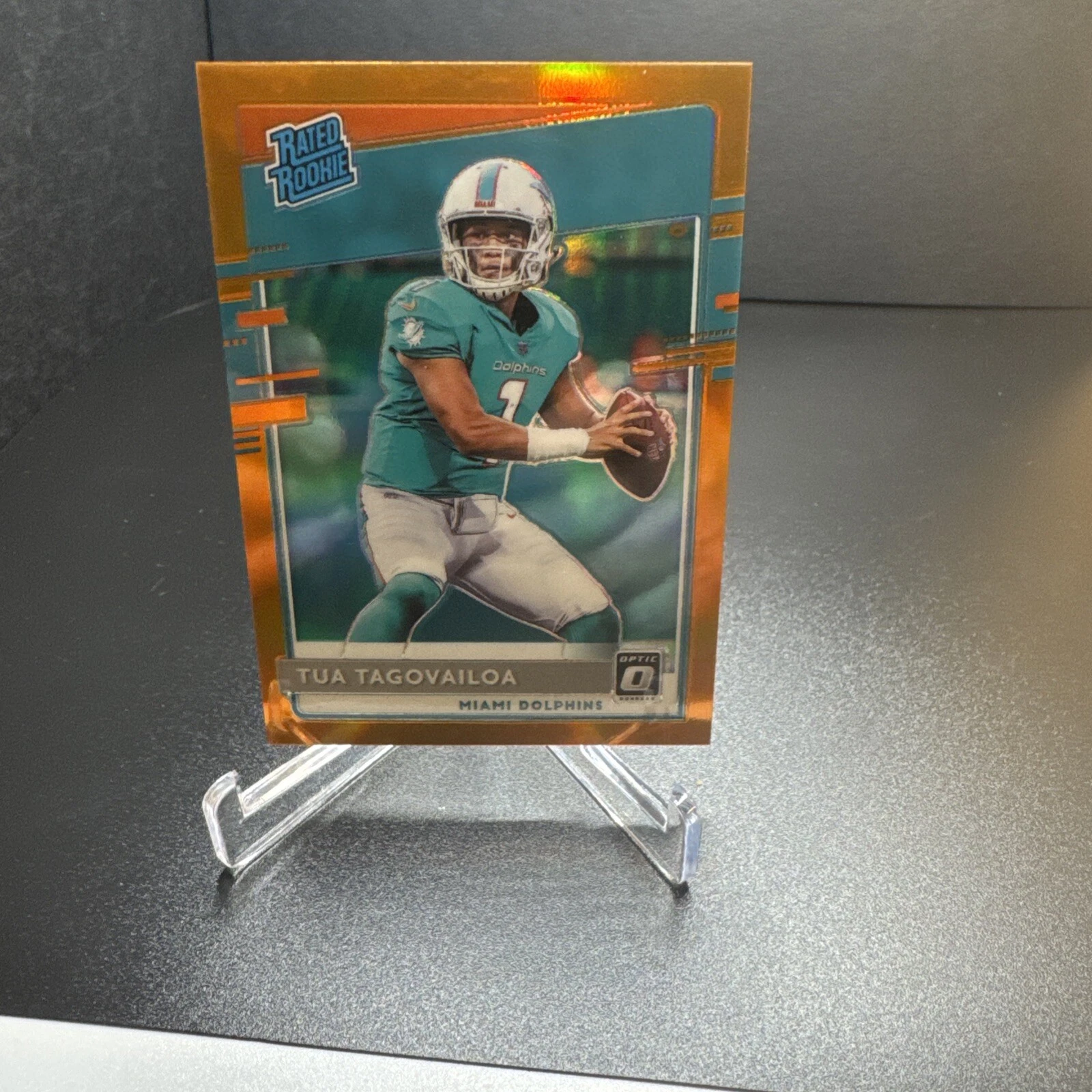 2020 Panini Donruss Optic #152 Tua Tagovailoa /199 ORANGE