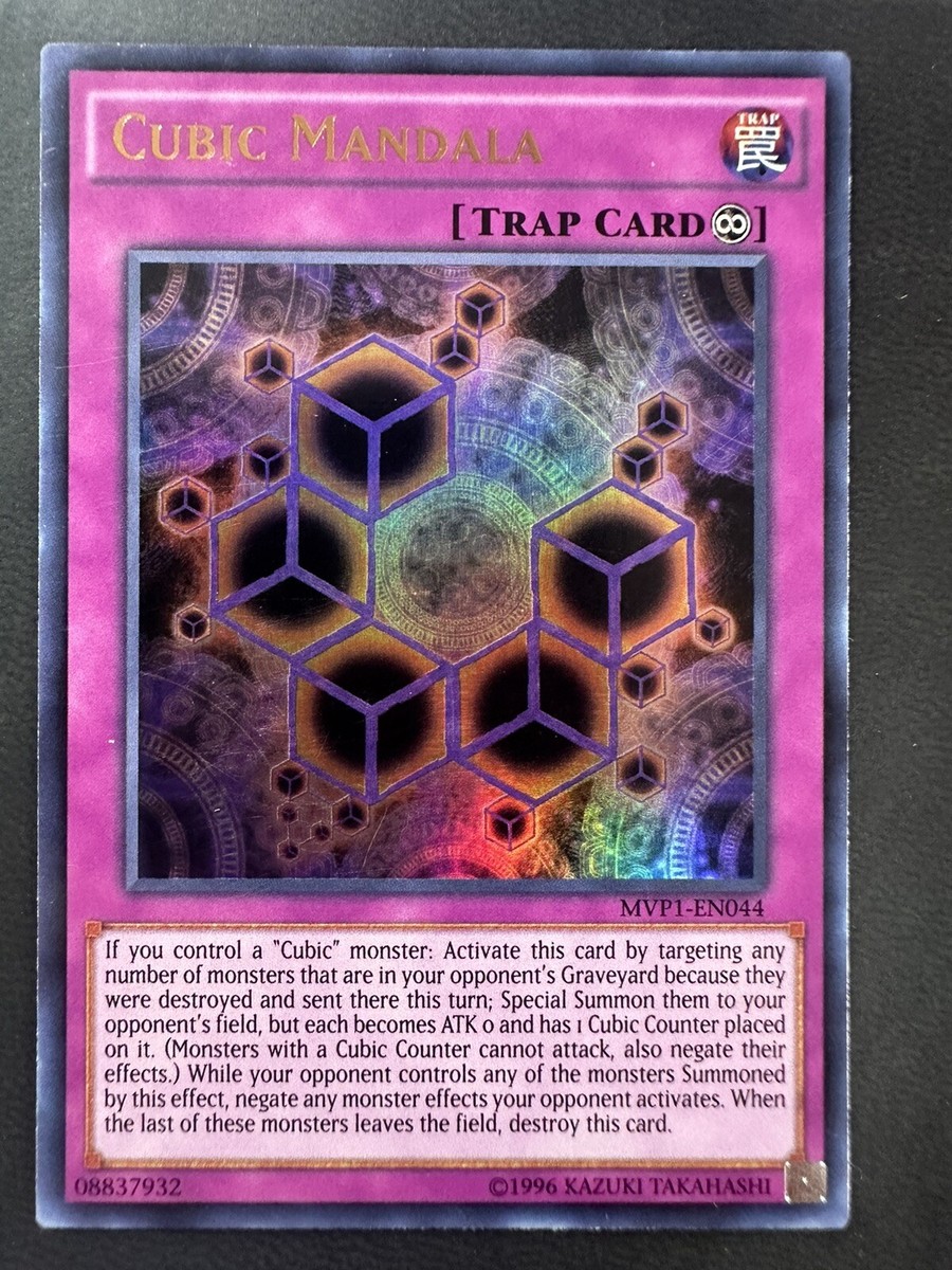 YuGioh Cubic Mandala (Unlimited MVP1-EN044 Ultra Rare Card