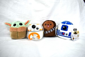 NEW 4 pack Disney Star Wars Squishmallow 5