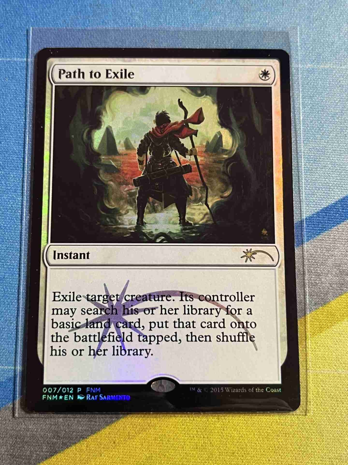 Magic the Gathering MTG FNM Promo PATH TO EXILE  Foil