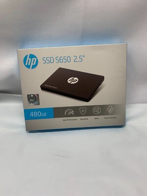 HP S650 480GB 2.5'' SATA 6.0Gb/s PC Internal Solid State Hard Drive # 345M9AA#ABA
