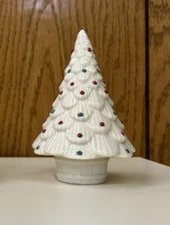 Lenox Holiday Village Collection 1992 Rare Evergreen Christmas Tree
