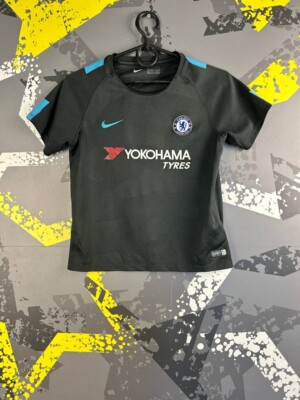 【最終価格/レア】チェルシー 2017/18 トレーニングシャツ 海外Sサイズ Chelsea Jersey Third football shirt 2017 - 2018 Nike Kids Size XL