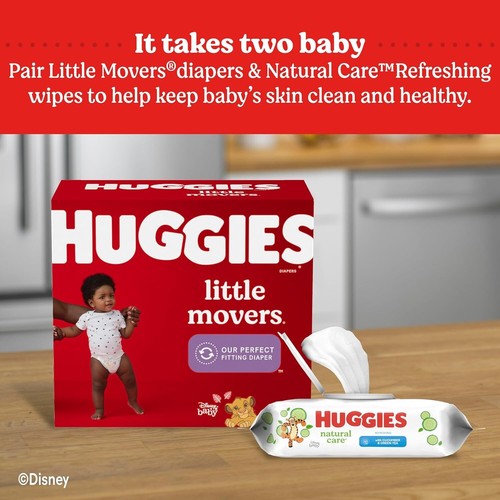 Plant-Based Natural Care Baby Wipes - 960 Count, Scented for Gentle Cleansing - Picture 9 of 10