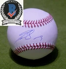 Ronald Acuna Jr.  Signed/Autographed OML BASEBALL Beckett BAS COA - Braves