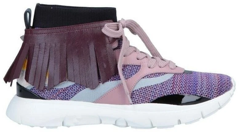 Valentino Rockstud Accents Sock Sneakers, US7.5/EU40.5 Valentino rockstud bodytech sock - Gem main image 2