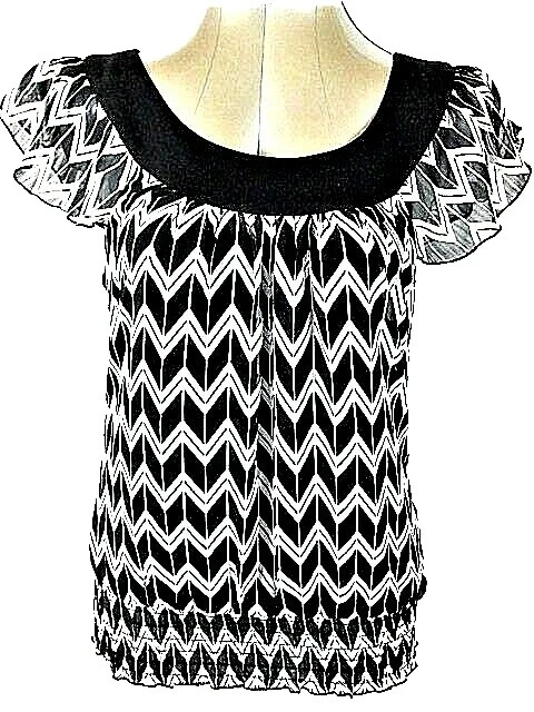Trixxi Geometric Tops for Women