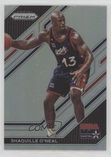 2022-23 Panini Prizm USA Basketball Silver Prizm Shaquille O'Neal #9 HOF 18ms