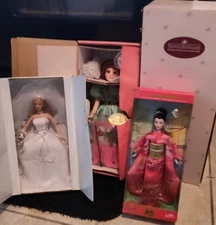 4 Collectible Doll Set 2 Barbie, Ashton Drake, Paradise Galleries FREE SHIPPING