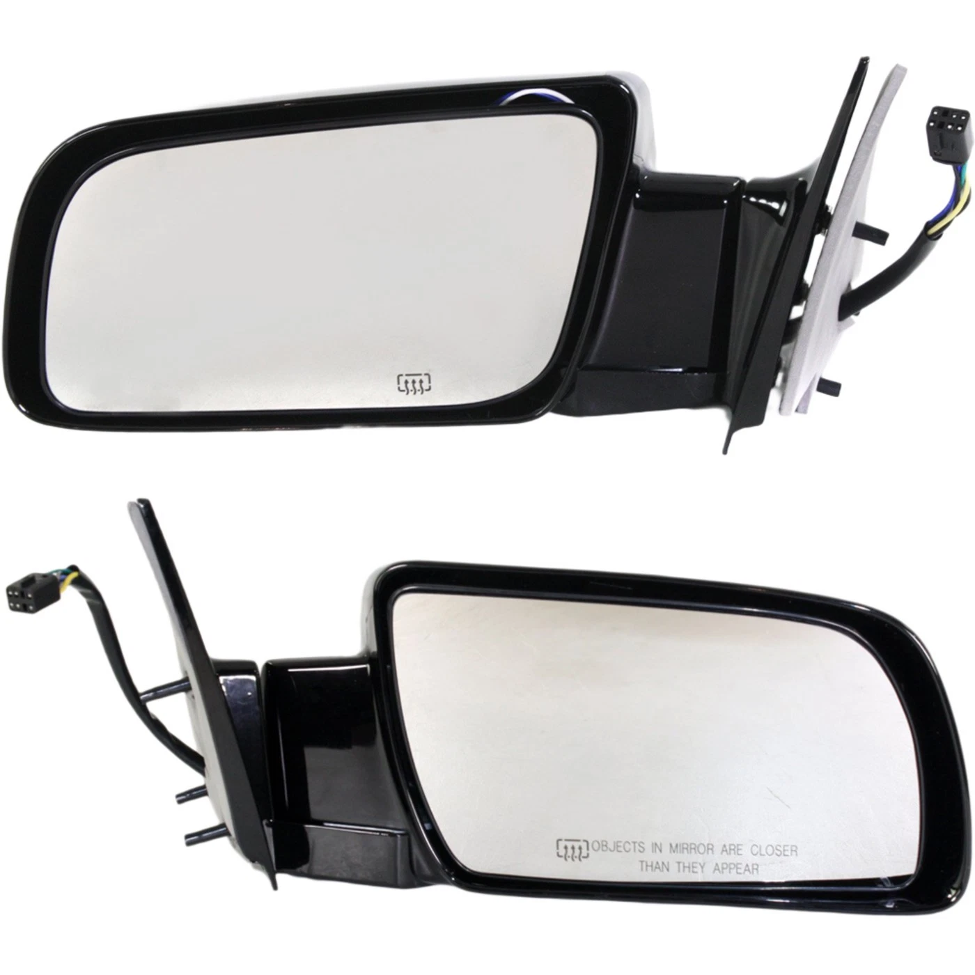 New Set of 2 Mirrors Driver & Passenger Side Heated Chevy Suburban LH RH Pair