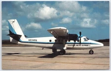 Eastern Metro Express De Havilland Twin Otter 300 Postcard Aircraft Photo