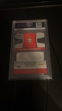 Ronaldo Panni Prizm World Cup Red Blue Wave 2018 #154 Portugal PSA 7