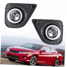 2-Pack Front Bumper Driving Fog Lights Assembly Left and Right Side
