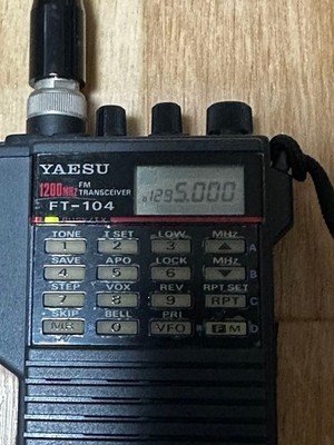 YAESU FT-104 1200MHz FM Transceiver Tested as is Japan | eBay