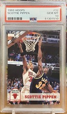 Scottie Pippen 1993-94 NBA Hoops #32 HOF PSA 10 Bulls