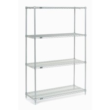 Nexel 24428C Nexel Chrome Wire Shelving 42"W X 24"D x 86"H