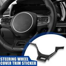 Adesivo coprivolante coprivolante per Kia K5 2021-2022 modello fibra di carbonio