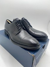 Cole Haan Men  s Black Cap Toe Oxford Dress Shoes Leather Size 8