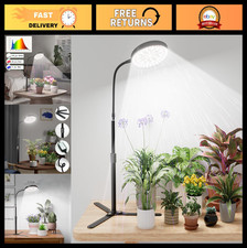 Indoor Plant Grow Light 6000K Full Spectrum LED Lamp for Succulents  Seedlings,