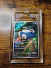TAG 10 GEM MINT JAPANESE POKEMON 2023 SNORLAX 181/165 POKEMON 151 ART RARE SV2a