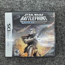 Star Wars Battlefront: Elite Squadron (Nintendo DS, 2009) Tested, Complete