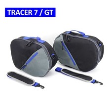 Yamaha Tracer 7 GT Borsa Bagaglio Moto Nera Espandibile Interno Tracer 7 GT