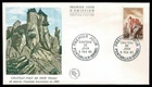 FRANCE 1965 FDC Chateau Fort de Joux - tourism issue  SG72R