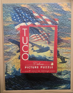 1940's Tuco jigsaw puzzle WINGS FOR VICTORY complete
