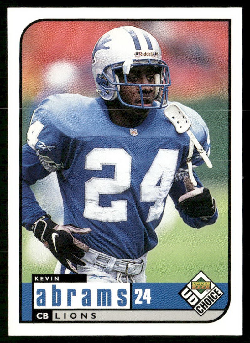 1998 UD Choice #63 Kevin Abrams