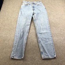 Vintage Levis 512 Jeans Womens 8 Blue Slim Fit Straight Leg Light Wash Denim