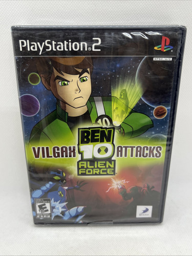Ben 10: Alien Force Vilgax Attacks Sony PlayStation 2 PS2 NEW SEALED (FLAWS)
