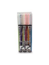 KOKUYO Beetle Tip Dual Color Highlighter, Fluorescent Markers, Standard Colors S