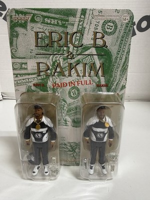 Eric B & Rakim Paid in Full Reaction 2 Pack Figures Super 7