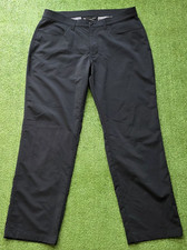Under Armour Men's Golf Pants Classic Size 36 x 30 Black Loose Fit Polyester