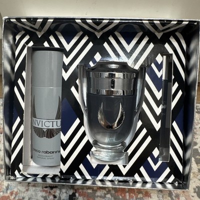 Paco Rabanne Invictus Men's Fragrance Gift Set - Brand New