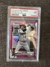 2021 Bowman Chrome Shohei Ohtani Fuchsia Refractor /299 PSA 9