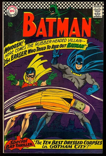 Batman #188 High Grade Silver Age Vintage Superhero DC Comic 1966 VF