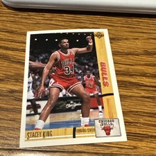 1991-92 Upper Deck - Stacey King #182 Chicago Bulls