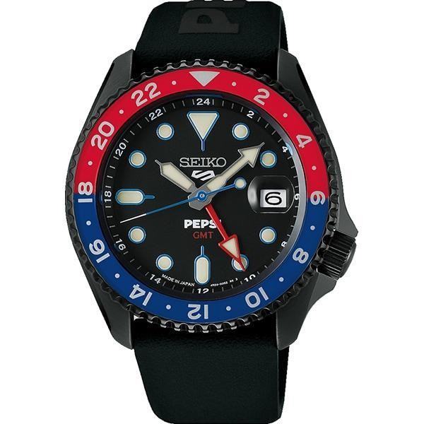 ペプシ PEPSI セイコー Seiko 5 Sports SBSC023 Seiko 5 Sports Pepsi SBSC023 Limited Edition 500 pcs New